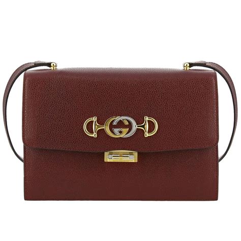 borsa gucci bordeaux pelle|borse a tracolla gucci.